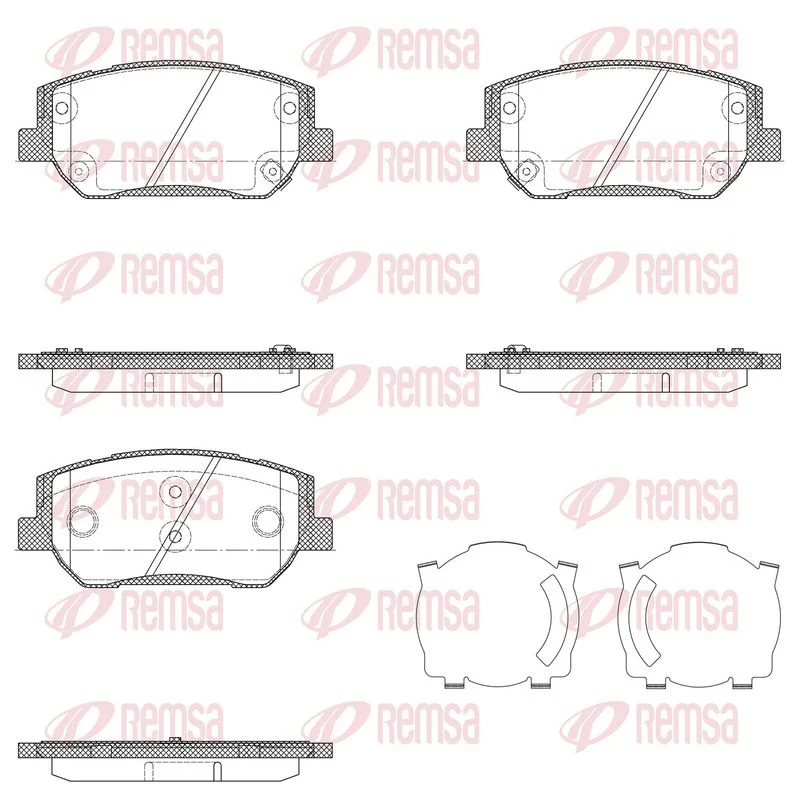 PLAQ AV(140,5x62x17,8)KIA OPTIMA (JF)-HYUN i30 2.0N 2017- =22-1297-0