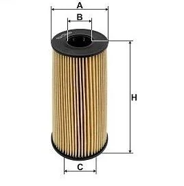 FILTE A HUILE MERCEDES - NISSEAN-OPEL-RENT-ASZ-2435=OX389/1D