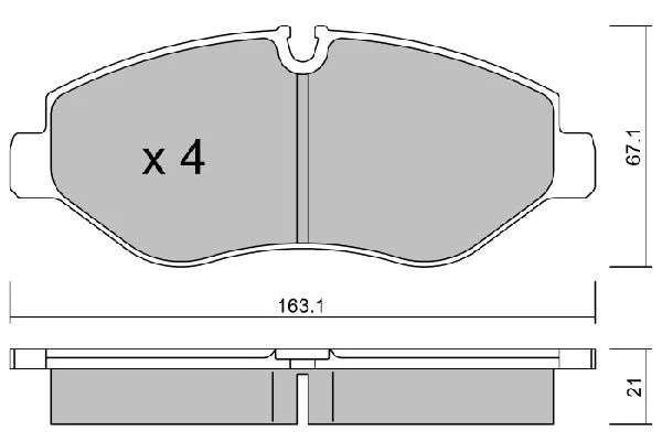 JEUX PLAQ.FR AV MERCEDES SPRINTER 906 =22-0671-0=0986495098=FVR1778
