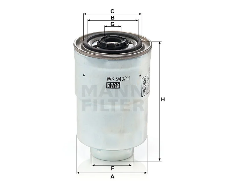(MB220900)F. A GASOIL MIT. L200-HY.H1/H100-KIA PREGIO 2,5D(KC 578D)