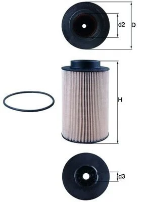 Filtre à carburant BRUDER