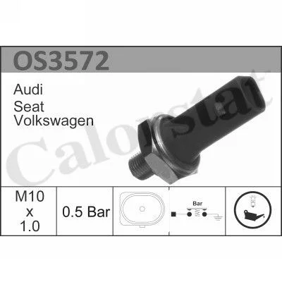 MANO DE PRESSION D'HUILE VW GOLF VI/VII-TIGAN-CRAFTER 2.0 TDI