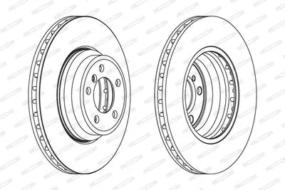 DISQUE DE FR AV D.348X79X77.10X5T- BMW 5(E60)  = 230853C