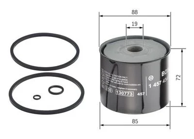 Filtre à carburant BOSCH