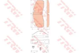 JEUX DE PLAQ SCANIA TT SYSTEM KNORR =PL29108=882201=FCV4801PTS