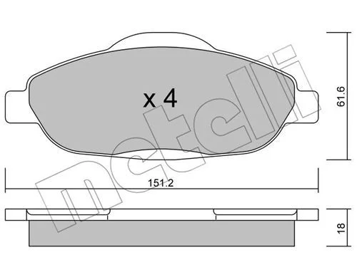 PP.308 PLAQUETTE PEUGEOT : 308 - 3008  =22-0804-0