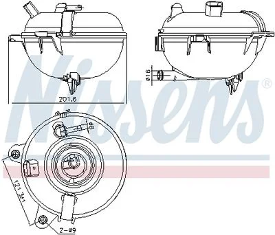 VASE EAU AUDI A3 -SEAT LEON-OCTAVIA-VW GOLF VII 2.0 TDI --2013 (G13)