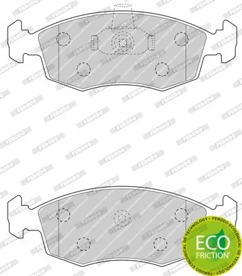 JEUX DE PLAQUETTE AV FIAT PALIO 1.7TD-SYS ATE
