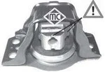 Support moteur Metalcaucho