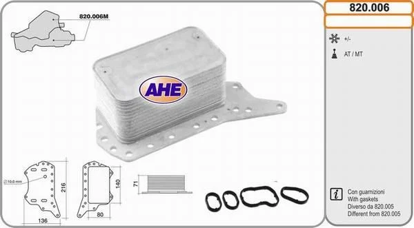 Radiateur d'huile AHE
