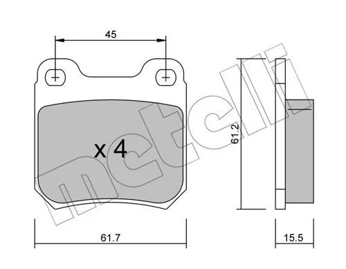 PLAQ  AR OPEL OMEGA (A),SENATOR (B) vauxhall carlton, senator