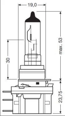 LAMPE  H15  12V