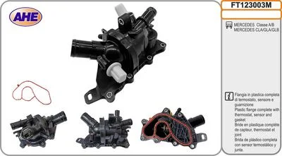 BOITIER DE THERMOSTAT  RENAULT-MERCEDES-BENZ