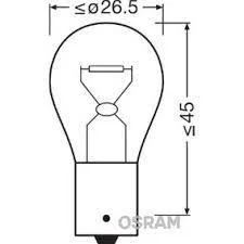 LAMPE 24V  21W  BA15S