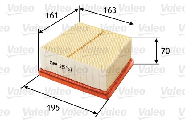 Filtre à air VALEO