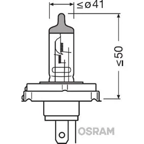 LAMPE H4 12V P45 45W