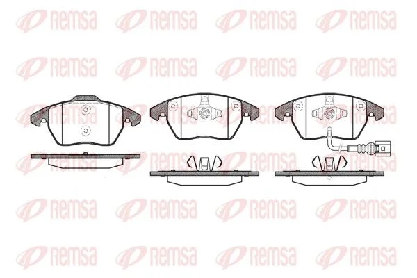 PLAQ AV(156,4x71,4x20,3)AUDI A3-VW CADDY III/GOLF VI 2.0 TDI 2008-12