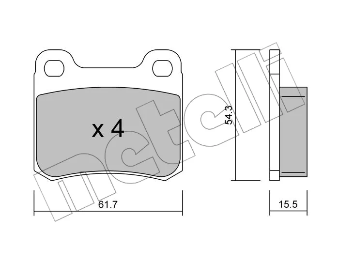 PLAQ AR MERC 190-200-220-230-C200-C220-E200=22-0092-1=571555CH=GDB911