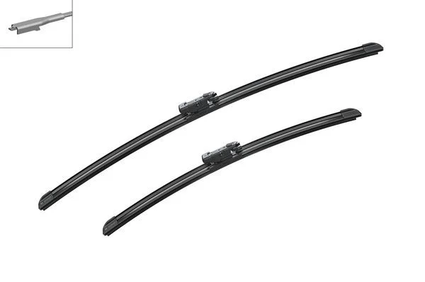 JEU BALAIS D'ESSUI GLACE PLAT (L1:600 / L2:450) BMW - AUDI A3