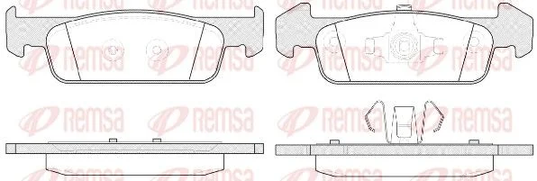 PLAQ AV(140,2x42x18)RENAULT TWINGO III/LOGAN II 1.6 2013 - =22-0975-1