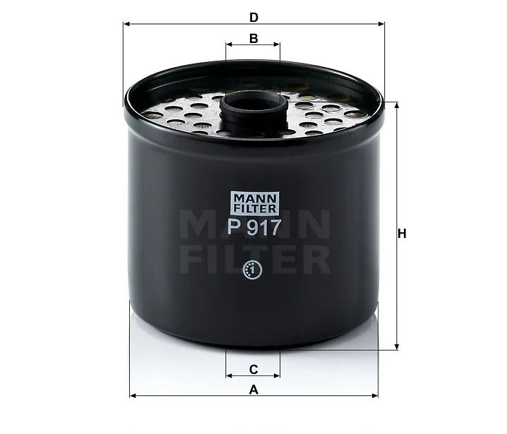Filtre à carburant MISFAT