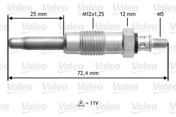 Bougie de préchauffage RESISTOR