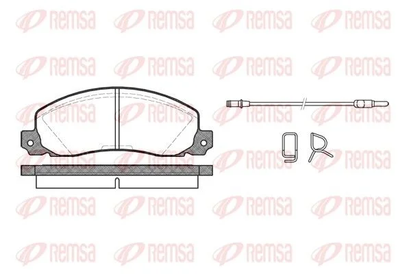 PLAQ AV (155,7x56,6x18,5) RENAULT TRAFIC 1.6 1983-86=FVR414=22-0098-0
