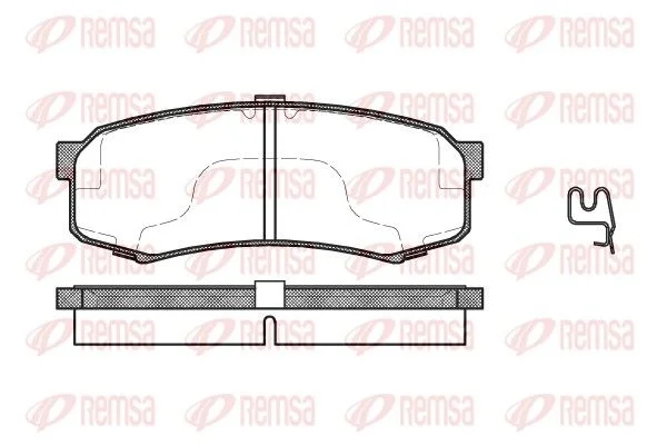 PLAQ AR(116,2x44x15,2)MITSU PAJER IV-TOY LAND CRUIS 2.4TD Remp0413.00