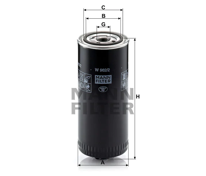 فلتر الزيت MANN-FILTER