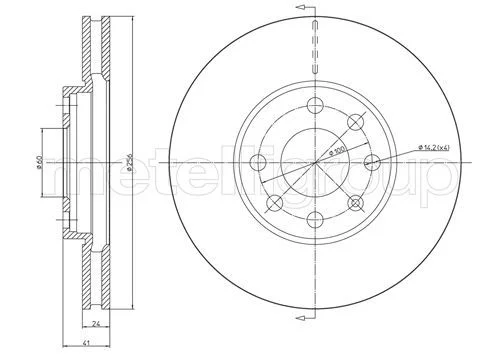 Disque de frein VALEO