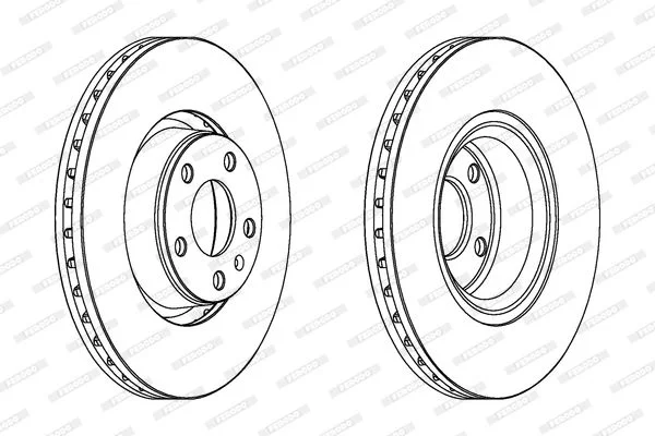 DISQ.FREIN AV VENTil  AUDI A6-A8 TT 321X68X59.4X30X5remplace DDF1277