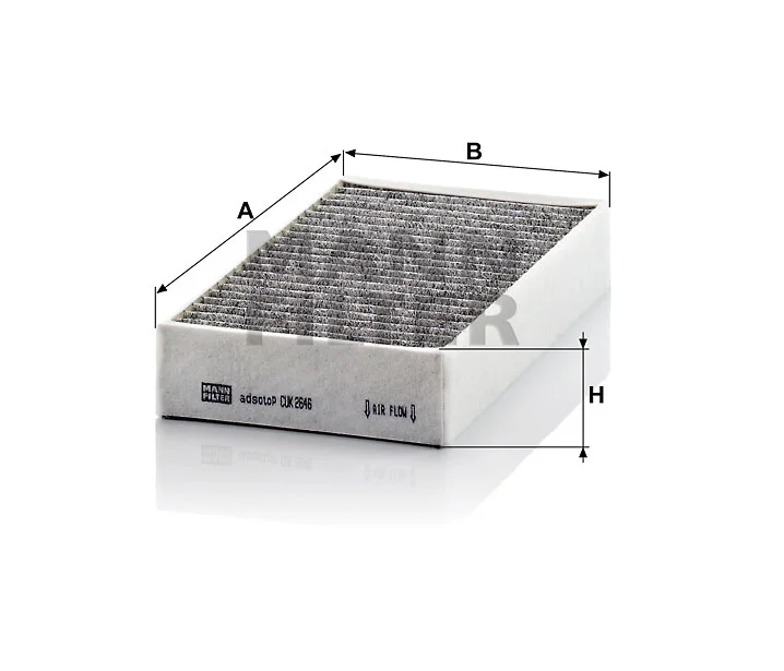 Filtre d'habitacle MISFAT
