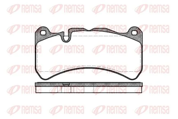 PLAQ AV(164,6x81,4x16)MERCEDES-BENZ CLK 55/63 (C209)2002-09=22-1201-1