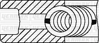 Segments de piston YENMAK