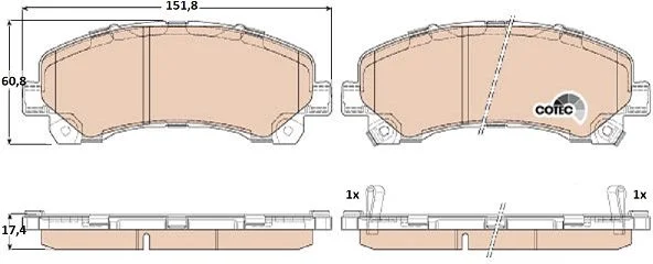 PLAQ AV ISUZI DMAX NOUVEAU MODULE=22-0902-0