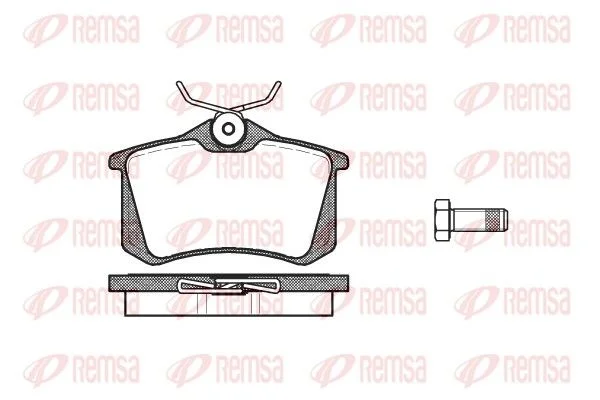 PLAQ AR(87x52,9x15)AUDI A1/A3/A4 B6-PEUG 308 I 1.6 16V Remp 0263.15