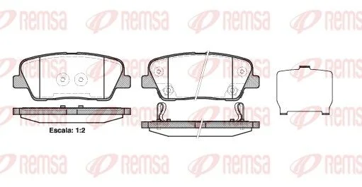 PLAQ AR(117x48,4x15,2)HYUNDAI SANTAFE-KIA SORENTO II 2.0 CRDi 2010-15
