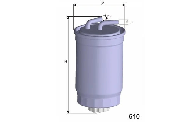 Filtre à carburant MISFAT