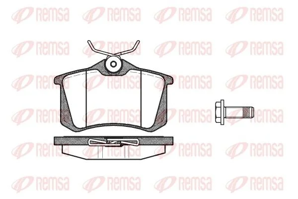 PLAQ ARR (87x52,9x17)AUDI A3/A4-PEUG 207/208/PARTNER 2.0 Hdi 2002-08