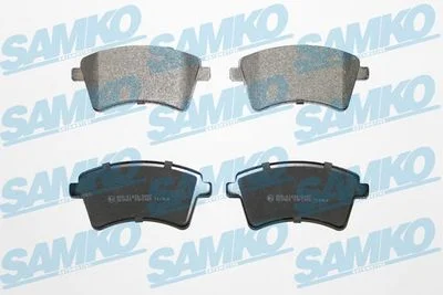 JEU PLAQ FREIN AV KANGOO II BEBOP 1.5DCI =FDB4185=FDB4256=573284CH