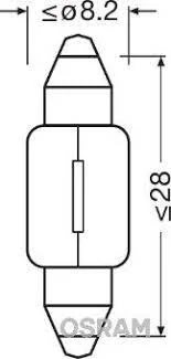 LAMPE NAVETTE P.M 12V -3 W