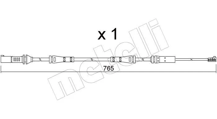 TEMOIN D'USURE L.765 BMW 2/3  316/318/320 d 2020--