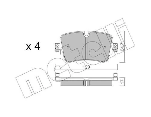 PLAQ ARR VW TOUAREG -AUDI A6  3L    2020++