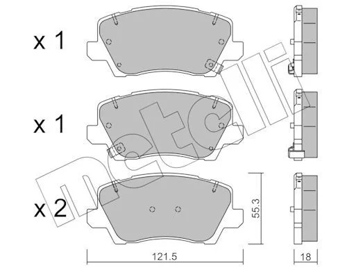 PLAQ AV KIA PICANTO III 1.0 -2017--